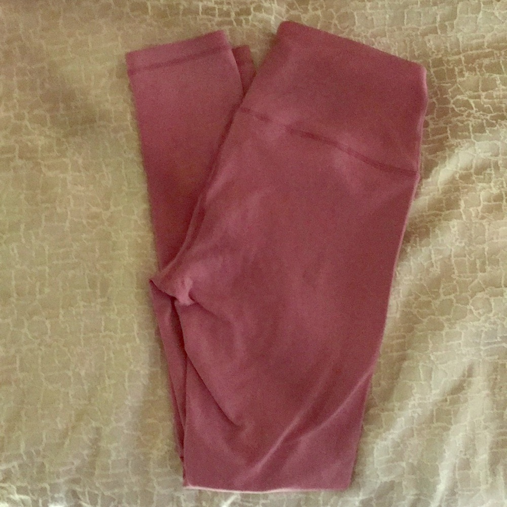 Pink/Purple Leggings. Great for Yoga or Barre.